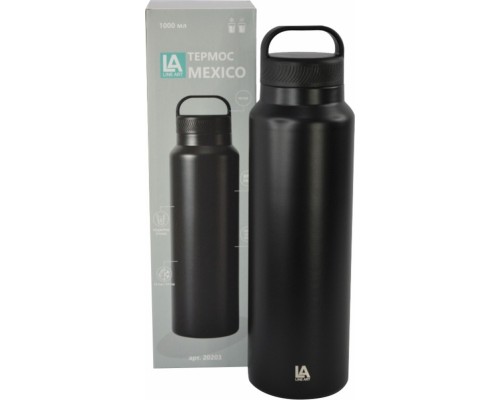 Термос Line Art Mexico 1л чорний (20203LA-01)