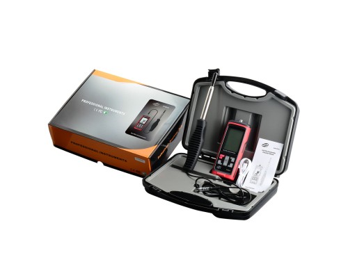 Анемометр Benetech термоанемометр USB, 0,3-30м/с, 0-45°C (GT8916)