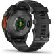 Смарт-годинник Garmin fenix 8 47mm, AMOLED, Glass/SS, SlateGray Steel/Black, BlkBnd, GPS (010-02904-00)