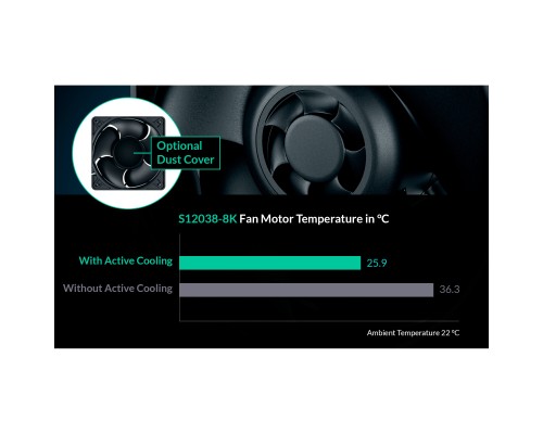 Кулер до корпусу Arctic S12038-8K 3-Pack (ACFAN00302A)