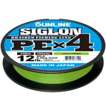 Шнур Sunline Siglon PE н4 300m 2.5/0.270mm 40lb/18.5kg Light Green (1658.09.44)