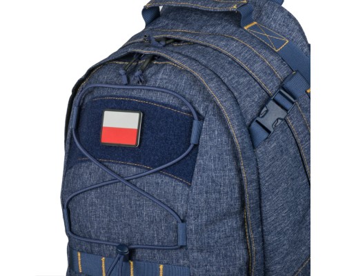 Рюкзак туристичний Helikon-Tex 21л Backpack - Nylon Polyester Blend - Melange Black-Grey (PL-EDC-NP-M1)