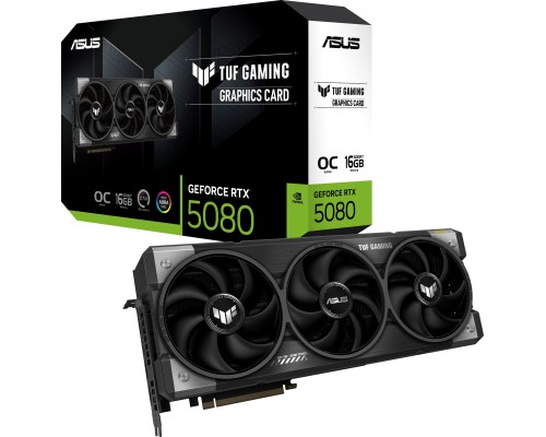 Відеокарта ASUS GeForce RTX5080 16GB TUF OC GAMING (TUF-RTX5080-O16G-GAMING)