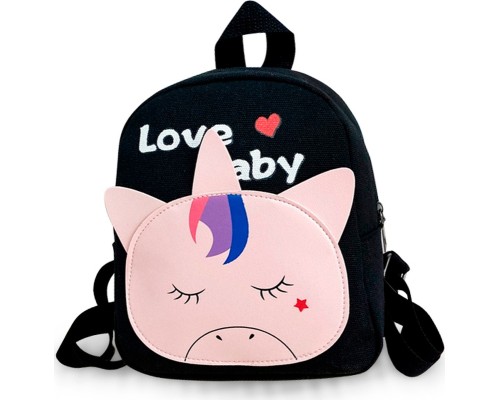 Рюкзак дитячий Evo-kids Small Unicorn-2 Blac (2418-19 Black Unicorn-2)