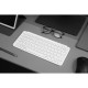 Клавіатура Keychron B1 Pro Wireless/Bluetooth/USB UA Ivory White (B1P-K8-UA)