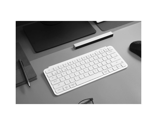 Клавіатура Keychron B1 Pro Wireless/Bluetooth/USB UA Ivory White (B1P-K8-UA)