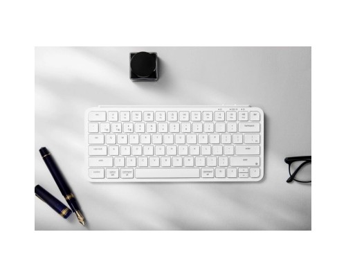 Клавіатура Keychron B1 Pro Wireless/Bluetooth/USB UA Ivory White (B1P-K8-UA)