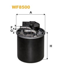 Фільтр паливний Wixfiltron WF8500