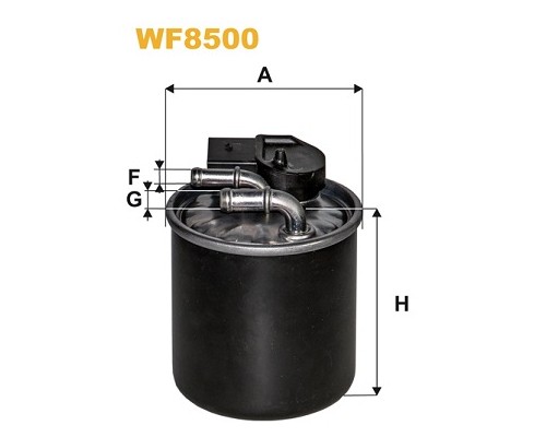 Фільтр паливний Wixfiltron WF8500