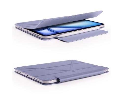 Чохол до планшета BeCover Ultra Slim Origami Magnetic Apple iPad Mini 6 2021 Deep Purple (712945)