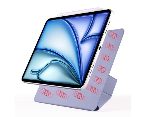 Чохол до планшета BeCover Ultra Slim Origami Magnetic Apple iPad Mini 6 2021 Deep Purple (712945)