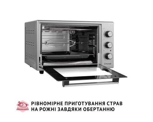 Електропіч Perfelli MIRAGE 37 GREY