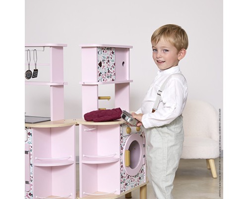 Ігровий набір Janod дерев'яна кухня двостороння (J06616)