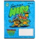 Зошит Kite Ninja Turtles, 12 аркушів, клітинка (NT24-232)