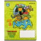 Зошит Kite Ninja Turtles, 12 аркушів, клітинка (NT24-232)