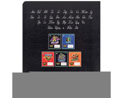 Зошит Kite Ninja Turtles, 18 аркушів, лінія (NT24-237)