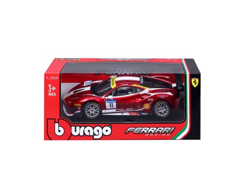 Машина Bburago Ferrari 488 Challenge (124) (18-26308)