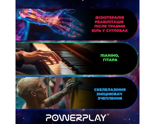 Еспандер PowerPlay PP-4340 Power Grip Set набір 3 шт (PP_4340)