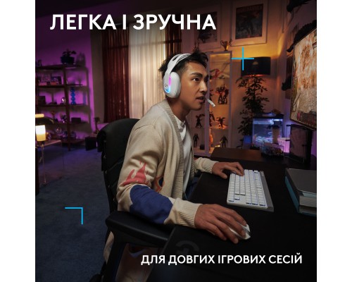 Навушники Logitech G522 Lightspeed Wireless Gaming Headset White (981-001550)