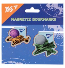 Закладки для книг Yes магнітні Super Space, 2шт (708116)