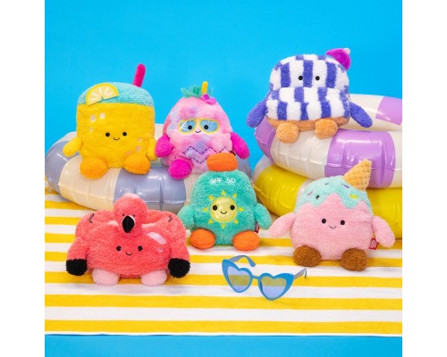 М'яка іграшка BumBumz PoolsideBumz Тюб Фламінго Тамара, 11 см (RBBZ00721)