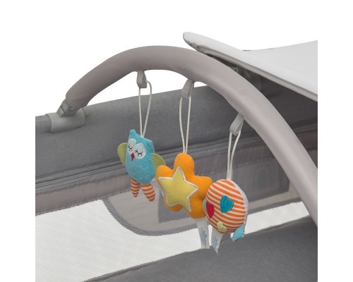 Дитячий манеж Espiro DREAM 107 GRAY THEMES (5906724205385)