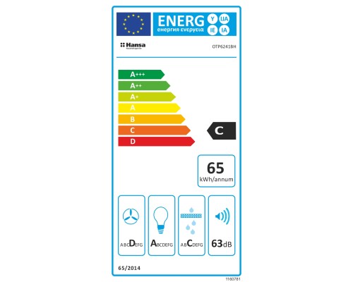 Витяжка кухонна Hansa OTP6241BH