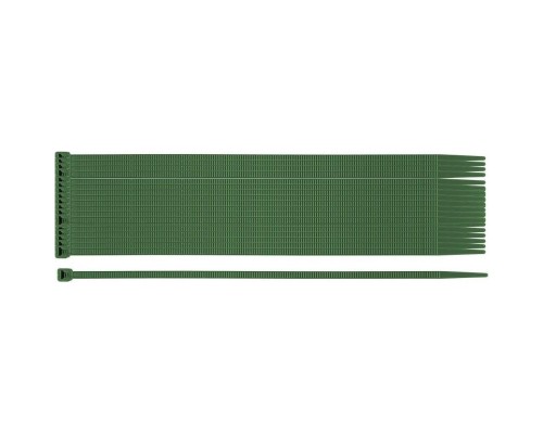Стяжка Neo Tools 50шт, пластик, 3.6х200мм, зелена (15-975)