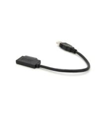Перехідник USB 3.0 AM to Slimline SATA 13 pin 0.12m for ODD black Voltronic (YT-C3.0-SATA/0.12)