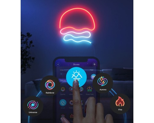 Світлодіодна стрічка Govee H61D3 Neon Rope Light 2, 3.0m, RGBIC, WI-FI/Bluetooth, white (H61D3301)