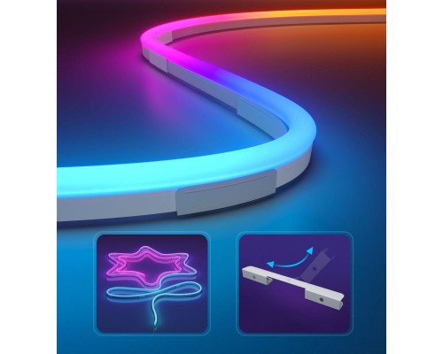 Світлодіодна стрічка Govee H61D3 Neon Rope Light 2, 3.0m, RGBIC, WI-FI/Bluetooth, white (H61D3301)
