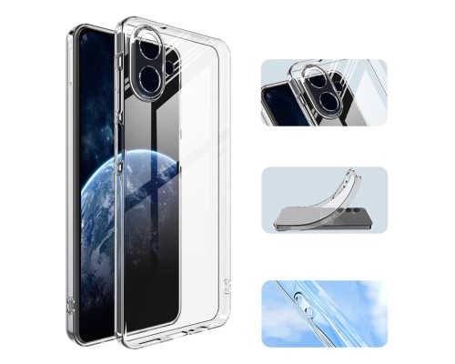 Чохол до мобільного телефона BeCover Silicone Samsung Galaxy A07 SM-A075 Transparent (713686)