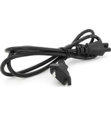 Кабель живлення C5 1.2m 0.5mm black Voltronic (PC-184/2 CEE7/16-C5-1.2M/42609)