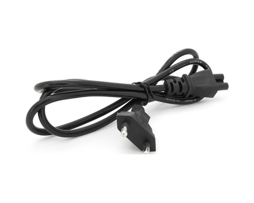 Кабель живлення C5 1.2m 0.5mm black Voltronic (PC-184/2 CEE7/16-C5-1.2M/42609)