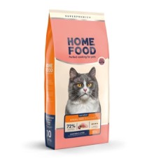Сухий корм для кішок Home Food For sterilised з куркою та лівером 10 кг (4820235020651)