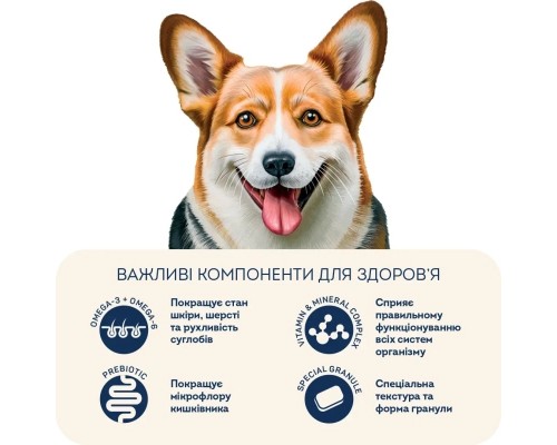 Сухий корм для собак Home Food ADULT MEDIUM Healthy skin and shiny coat з індичкою та лососем 10 кг (4820235020392)
