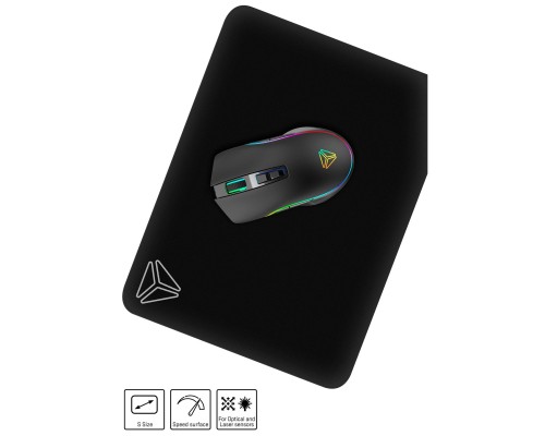 Килимок для мишки YENKEE YPM 25 Speed Top S Black (45015886)