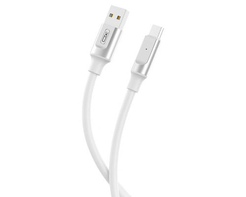 Дата кабель USB 2.0 AM to Micro 5P 1.0m 6A silicone white XO (NB251_M_White)