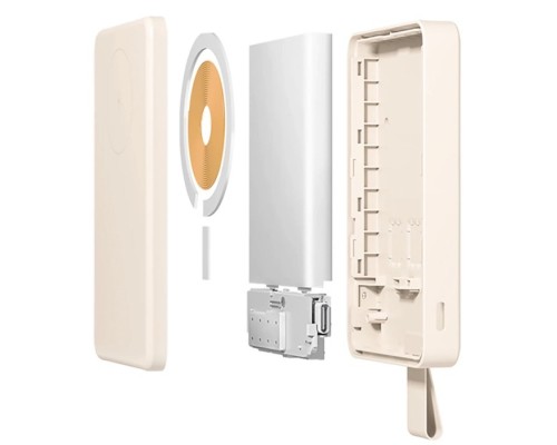 Батарея універсальна Xiaomi 6000mAh 15W Magnetic Power Bank GL white (BHR9074GL)