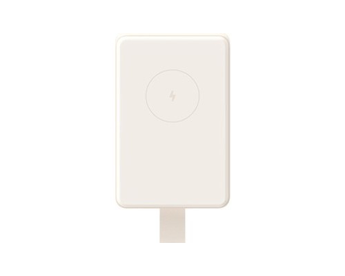 Батарея універсальна Xiaomi 6000mAh 15W Magnetic Power Bank GL white (BHR9074GL)