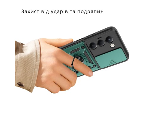 Чохол до мобільного телефона BeCover Military Xiaomi Redmi 15 Dark Green (713923)