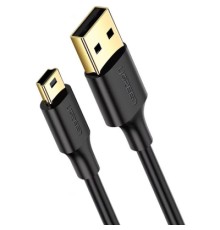 Дата кабель USB 2.0 AM to Mini 5P 2.0m US132 black Ugreen (30472)