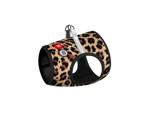 Шлея для собак WAUDOG Clothes м'яка з QR адресником 