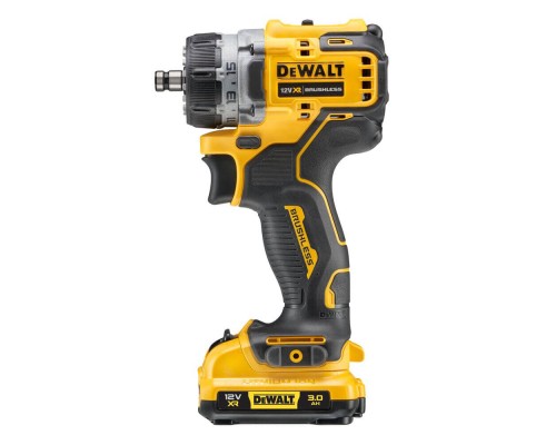 Шуруповерт DeWALT XR Li-Ion 12V, 2x3Ah, зі змінними насадками, 57.5 Нм, 0-425/0-1500 об/хв, 0.7, TSTAK (DCD703L2T)