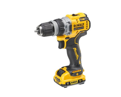 Шуруповерт DeWALT XR Li-Ion 12V, 2x3Ah, зі змінними насадками, 57.5 Нм, 0-425/0-1500 об/хв, 0.7, TSTAK (DCD703L2T)