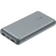 Батарея універсальна Belkin 10000mAh 15W 2xUSB-A, USB-C Gray (BPB011BTGY)