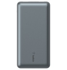 Батарея універсальна Belkin 10000mAh 15W 2xUSB-A, USB-C Gray (BPB011BTGY)