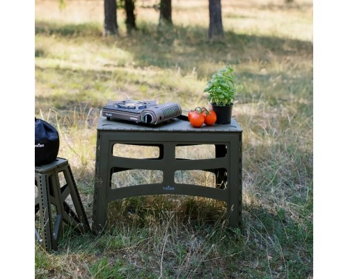 Туристичний стіл Tribe Camp Table High пластиковий Olive (T-EF-0004-olive)