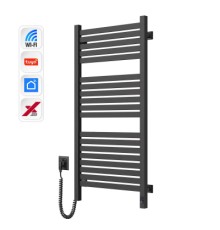 Сушарка для рушників Navin Авангард Х 1000х480 Wi-Fi лівобічна чорний муар (12-272155-4810)