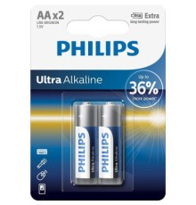 Батарейка Philips LR06 Ultra Alkaline * 2 (LR6E2B/10)